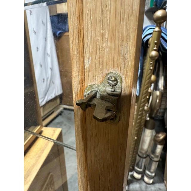 Rare and intact case piece by James Mont. Amazing Asian Inspired Regency Chinoiserie china cabinet. Incredible vintage...