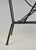 Metal French Modernist Black Metal Magazine Rack attributed to Jacques Adnet, 1950s For Sale - Image 7 of 14
