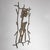 Metal Handcrafted Wrought Iron Picture of Bambi Deer, 1980s For Sale - Image 7 of 10
