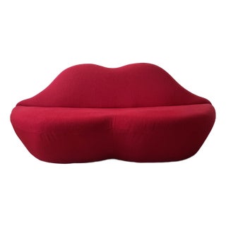 Bocca Sofa by Studio 65 for Gufram, 1970s For Sale