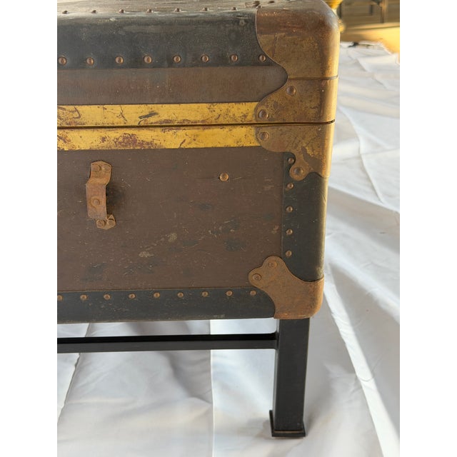 Wood Suitcase Coffee Table For Sale - Image 7 of 13