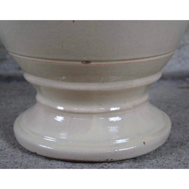 French Anduze Planter. Ivory 15” X 17” by La Madeleine For Sale In Louisville - Image 6 of 6