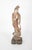 Early 20th Century Chinese Carved and Painted Wood Sculpture of Guanyin For Sale - Image 5 of 12
