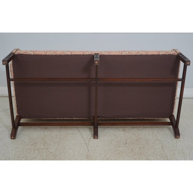 Kittinger Cw-23 Colonial Williamsburg Newly Upholstered Sofa For Sale - Image 10 of 12