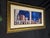 Blue Mediterranean Coastal Framed Wall Art 45x25 Ornate Gold Frame Home Decor For Sale - Image 8 of 9