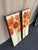 Contemporary Textured Poppy Floral Wall Art Panels – Set of 2 For Sale - Image 4 of 6