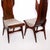 Modern Pair of 1950s Flame Dining chairs by Dante la Torre for Pozzi, Italy For Sale - Image 3 of 18