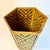 Wood 1970s Vintage Boho Chic British Colonial Split Reed Hexagonal Woven Wicker Wastebasket. For Sale - Image 7 of 12