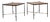 Wrought Iron and Wicker Side Tables, 1970s, Set of 2 For Sale