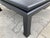 Van Horn Linen Wrapped Asian Style Coffee Table in Satin Black Lacquered Finish For Sale - Image 10 of 12