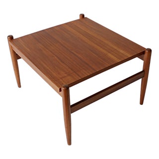 Vintage Scandinavian Coffee Table in Teak, 1970s For Sale