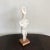 Mid century Alva Museum Replicas Greek Cycladic woman plaster bust on wood base. Reproduced from an original in collection...