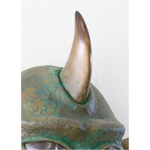 Not Yet Made - Made To Order Bronze Oni Mask #2 by Splady Art Studios For Sale - Image 5 of 7
