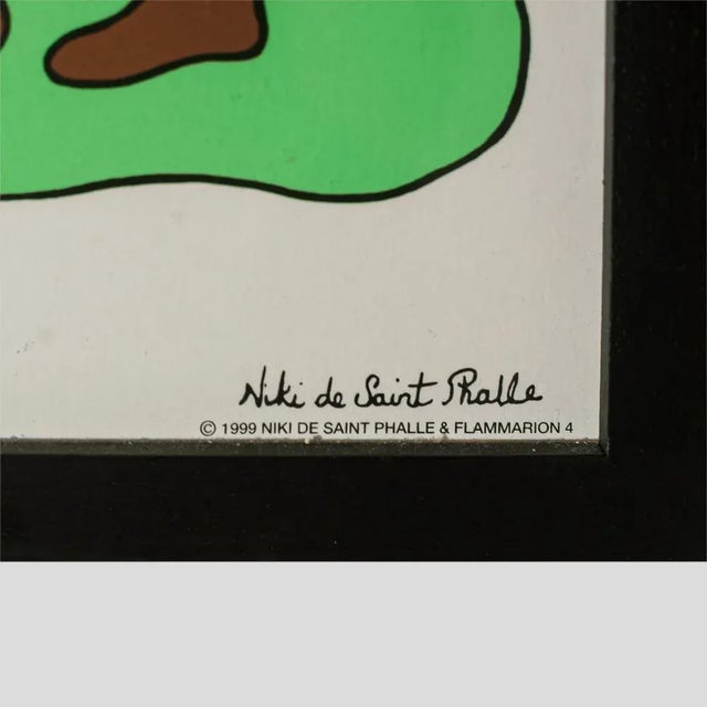 Niki De Saint Phalle, Beach, 1999, Lithograph, Framed For Sale - Image 3 of 4