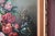 Floral Still Life, Early 20th Century, Chromolithograph on Canvas, Framed For Sale - Image 8 of 9