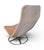 Low Danish Sling Chair in Skiaccio Fabric with Chrome Base, 1970 For Sale - Image 4 of 6