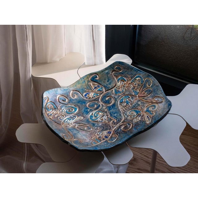 Metamorphosis of Light Sculptural Work in Raku Ceramic from Stefania Zoppellaro, 2025 For Sale - Image 6 of 7