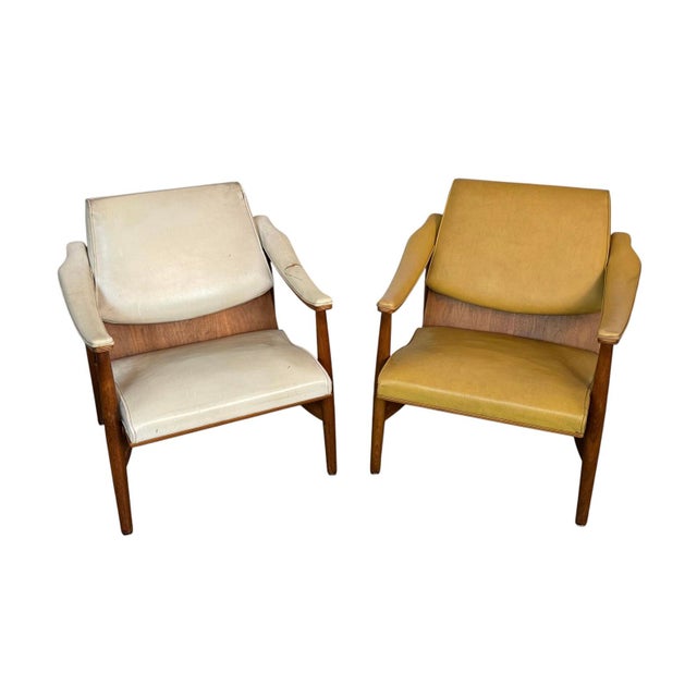 Mid-Century Modern Pair of Mid-Century Danish Bentwood Armchairs by Thonet For Sale - Image 3 of 12