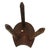 Brutalist Spanish Tripod Wooden Milk Stool For Sale - Image 4 of 15