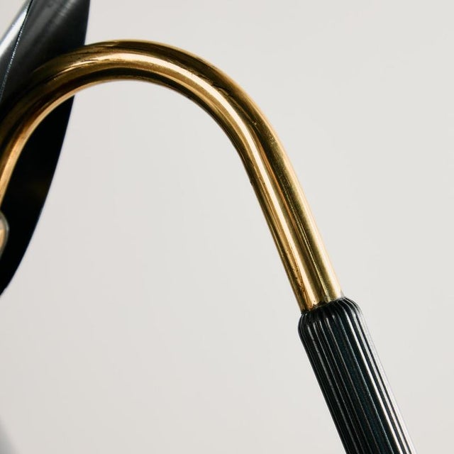 Metal Vintage Table Lamp by Svend Aage Holm Sørensen, 1950s For Sale - Image 7 of 13