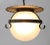 Art Deco Amsterdamse School Pendant Lamp in Wrought Iron and Glass by A.D. Copier, 1930s For Sale - Image 7 of 10