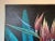 Black Large 1980's Lee Reynols Bird of Paradise Flowers Oil on Canvas Painting, Framed/ Sold For Sale - Image 8 of 13
