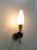 1950s French Brass and Clichy Glass Sconce by André Arbus, 1950s For Sale - Image 5 of 11