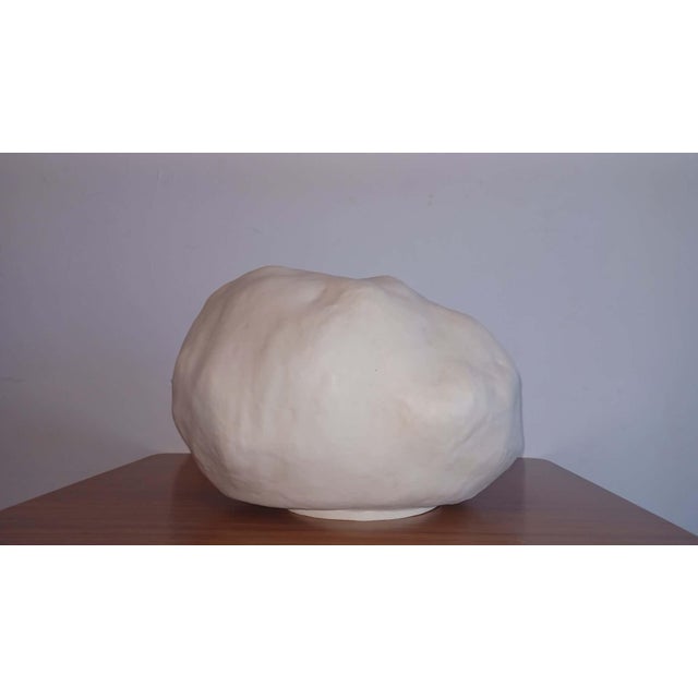Stone-effect lamp by Heico, 1980s. One large stone, 35 cm. Another stone-effect lamp – a smaller one – is being offered in...