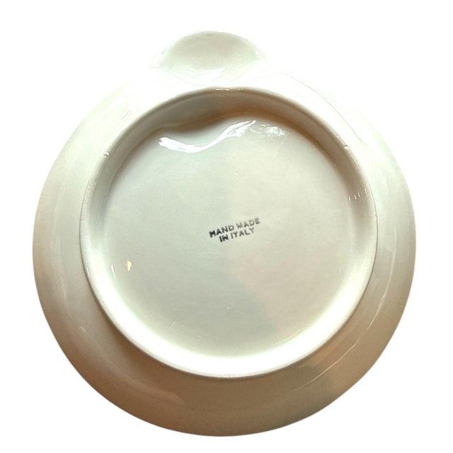 Mediterranean 1970s Rare Vintage Italian Hand-Made Coastal Seafood Serving Bowl, Lobster & Shell Motif For Sale - Image 3 of 6