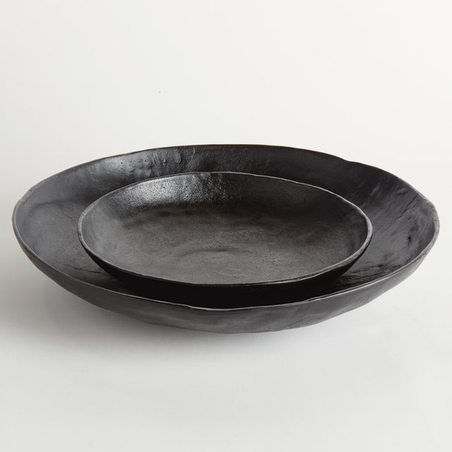 Traditional Ashwin Decorative Bowls, Set Of 2 For Sale - Image 3 of 4