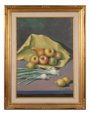 Valentino Ghiglia, Still Life, 1940, Oil on Canvas