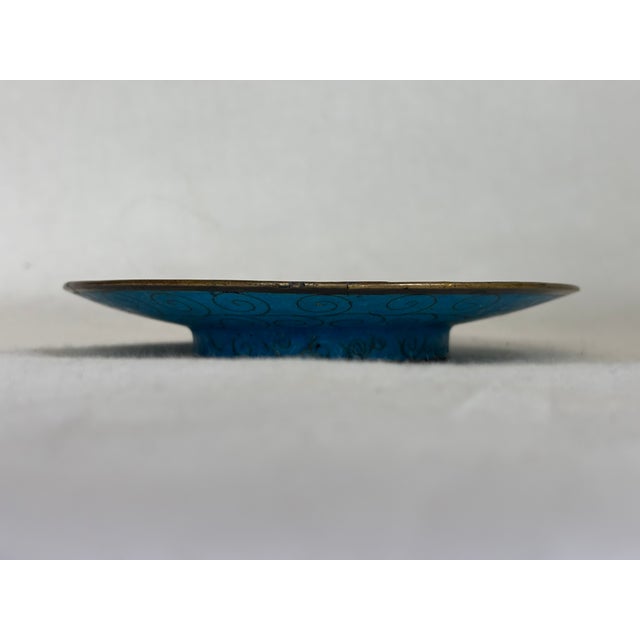 Mid 20th Century Cloisonne Dish For Sale In Chicago - Image 6 of 7