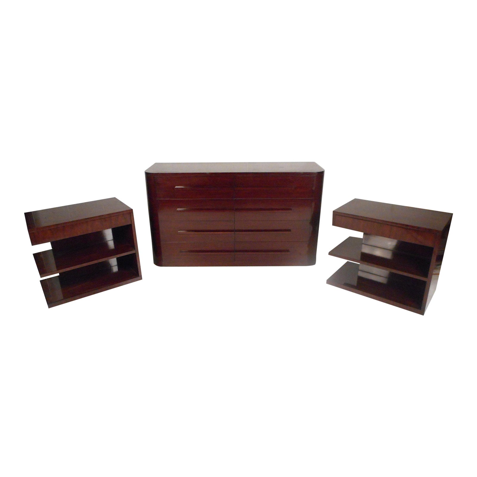 Rosewood Dresser And Side Tables By Ralph Lauren Chairish