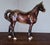 American Hubely Style Vintage Cast Iron Horse — Mid‑Century Americana With Original Patina For Sale - Image 3 of 12