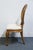 White Furniture White of Mebane Country French Provincial Caned Round Back Dining Side Chair For Sale - Image 4 of 7