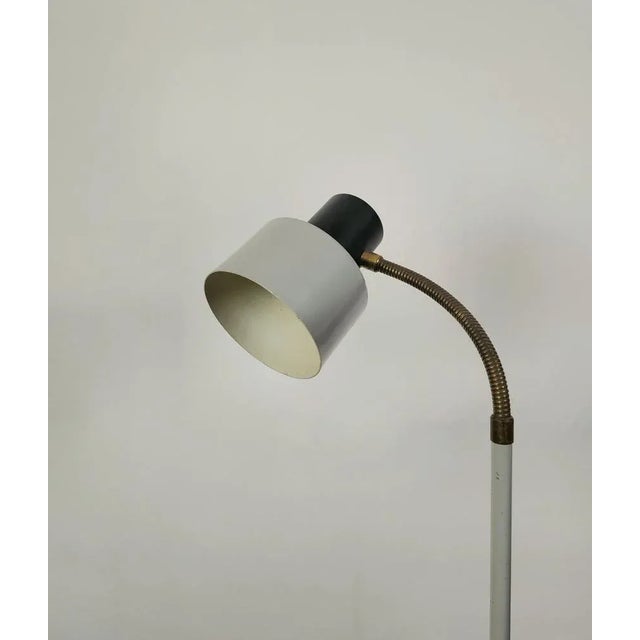 Metal Italian Floor Lamp in Brass Aluminum from Stilux Milano, 1950s For Sale - Image 7 of 13