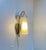 1950s Scandinavian Wall Sconce in Brass and White Glass, 1950s For Sale - Image 5 of 9