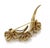Contemporary Opal Floral 14k Yellow Gold & Sprig Brooch For Sale - Image 3 of 6