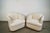 Henredon 1970’s Postmodern Swivel Lounge Chairs - A Pair For Sale - Image 4 of 12