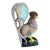 Vintage Late 20th Century Large Hand Carved/Hand Painted Folk Art Rooster For Sale