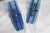 Mid-Century Modern Italian Faceted Blue Glass Veca Wall Sconces by Fontana Arte, 1980s, Set of 2 For Sale - Image 12 of 13