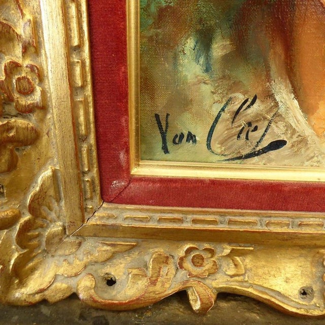 Modern Robert Van Cleef, Child Portrait, 1970s, Oil Painting on Canvas, Framed For Sale - Image 3 of 16