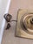Vintage Mid-Century Modern Stiffel Brass Floor Lamp With Integrated Glass Table For Sale - Image 9 of 11