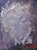Abstract figure in purple by San Jose, California area artist Daniel David Fuentes (AKA, Xavier Lundt) (American,...