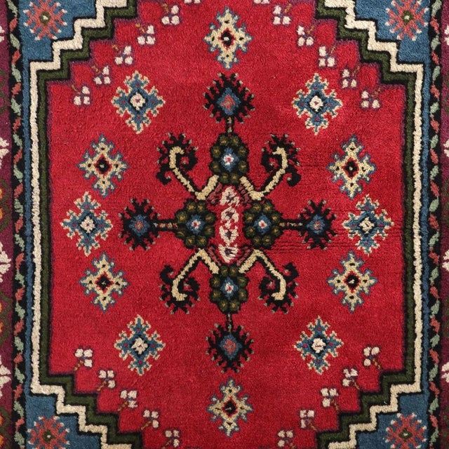 Vintage Turkish Yoruk Rug For Sale - Image 4 of 9