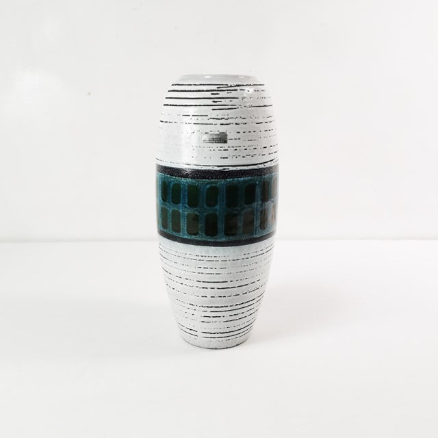 Large Vintage Ceramic Vase from Scheurich, 1970s For Sale - Image 13 of 13