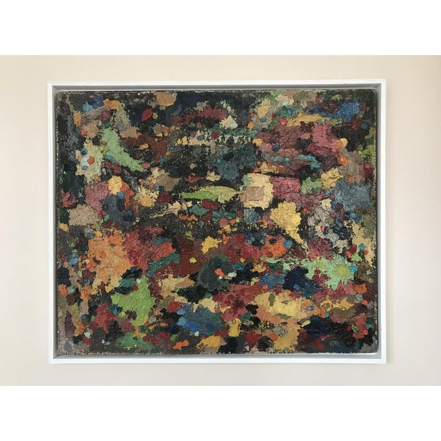 René Marie, Composition, 1956, Oil on Canvas For Sale - Image 6 of 8