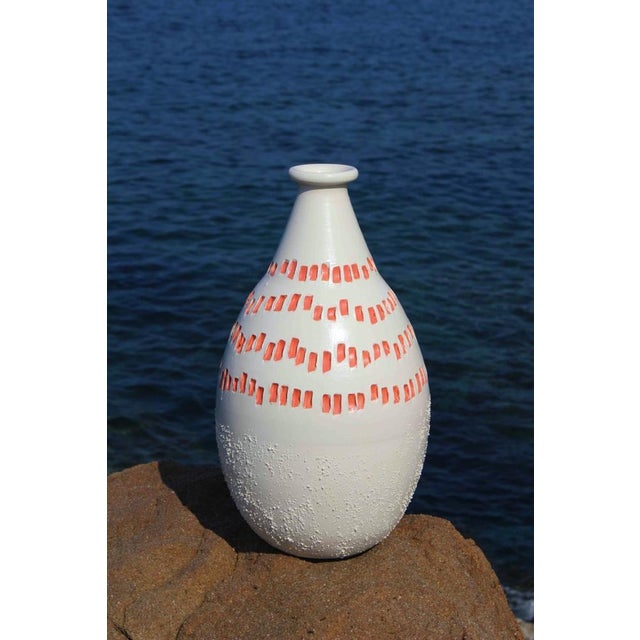 Early 21st Century Terracotta Vase 17 by Mascia Meccani for Meccani Design For Sale - Image 5 of 10