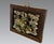 Magnificent Chinese Shiwan tile of a Qilin (麒麟) mounted within an expensive two tone custom wood frame completed with a...