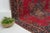 Textile 1970s Vintage Persian Handmade Wool 10x13 Red Floral Area Rug For Sale - Image 7 of 11
